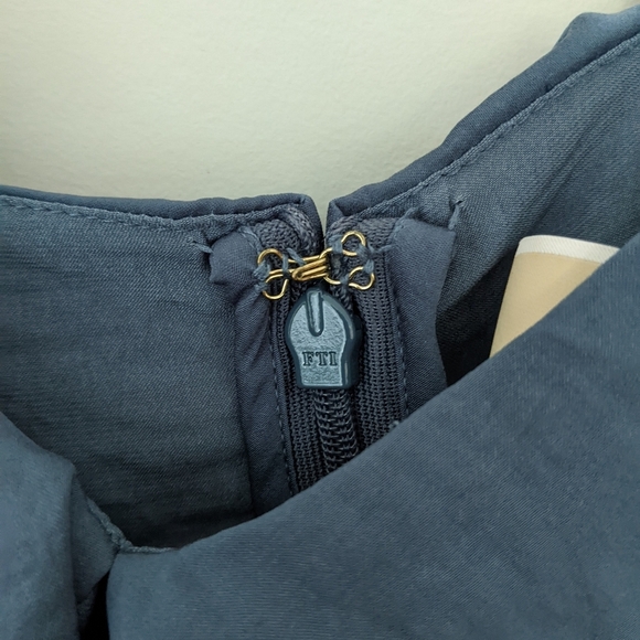 Michael Kors Hammered Satin Sleeveless Blouse - Picture 8 of 9